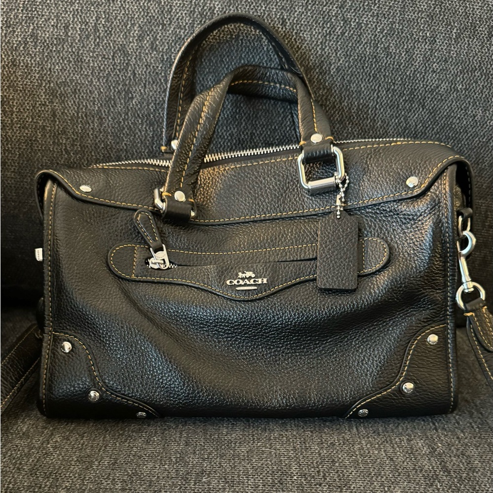 Coach Millie Satchel Black
